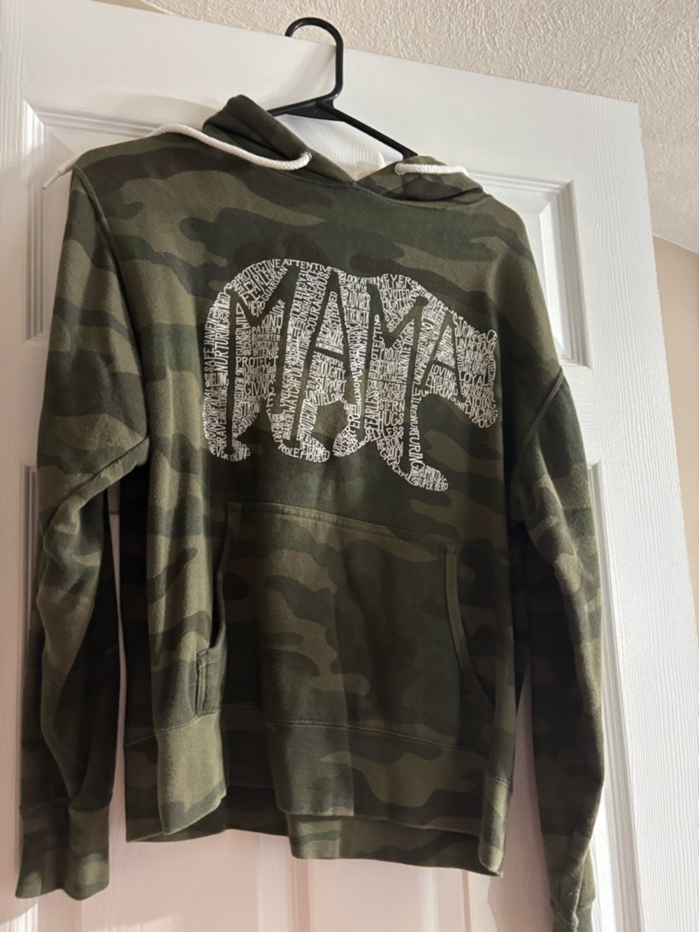 Camo Green 'Roar' Hoodie Sweatshirt for Kids